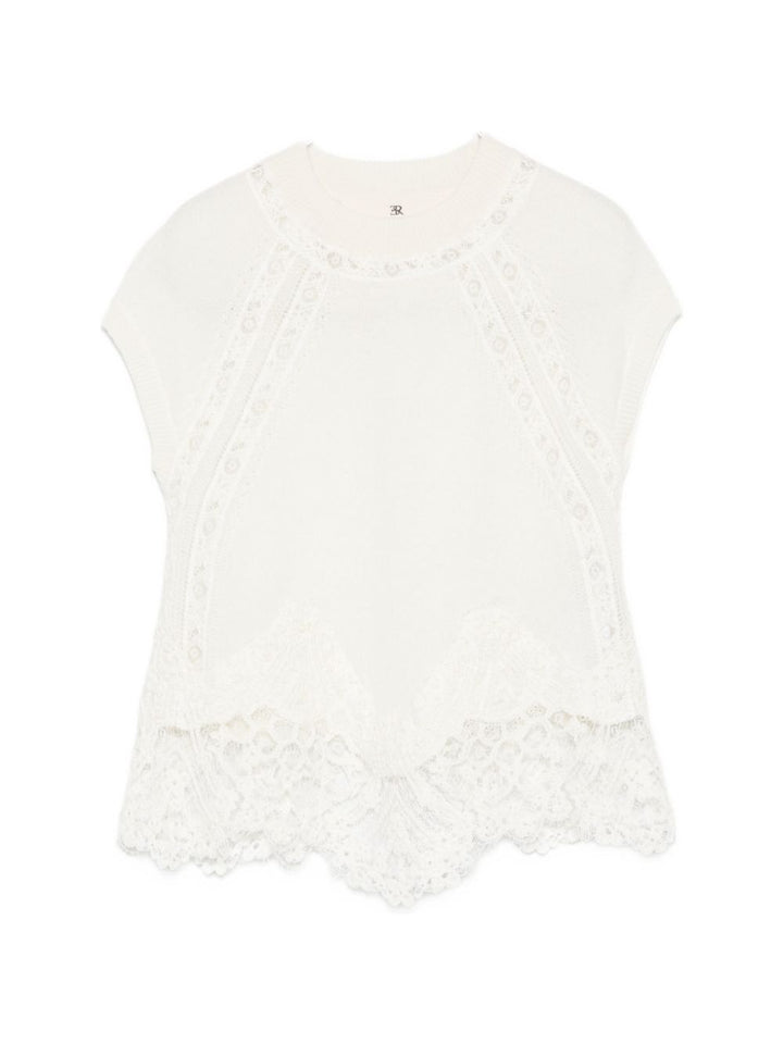Ermanno Scervino Top - WHITE | e9cddec9bcce68ad00dbe20883cf28f573f00675