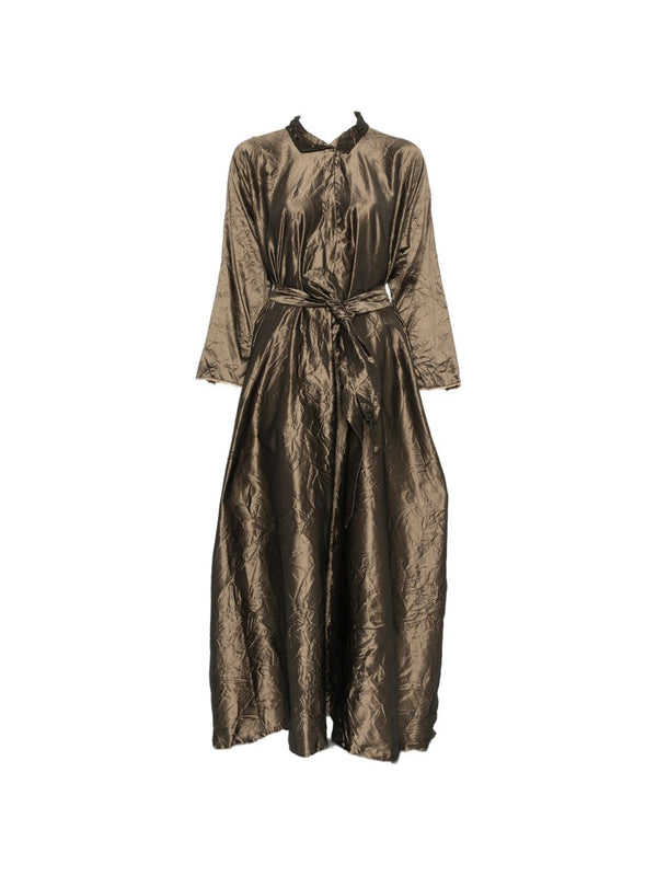 Silk Midi Dress
