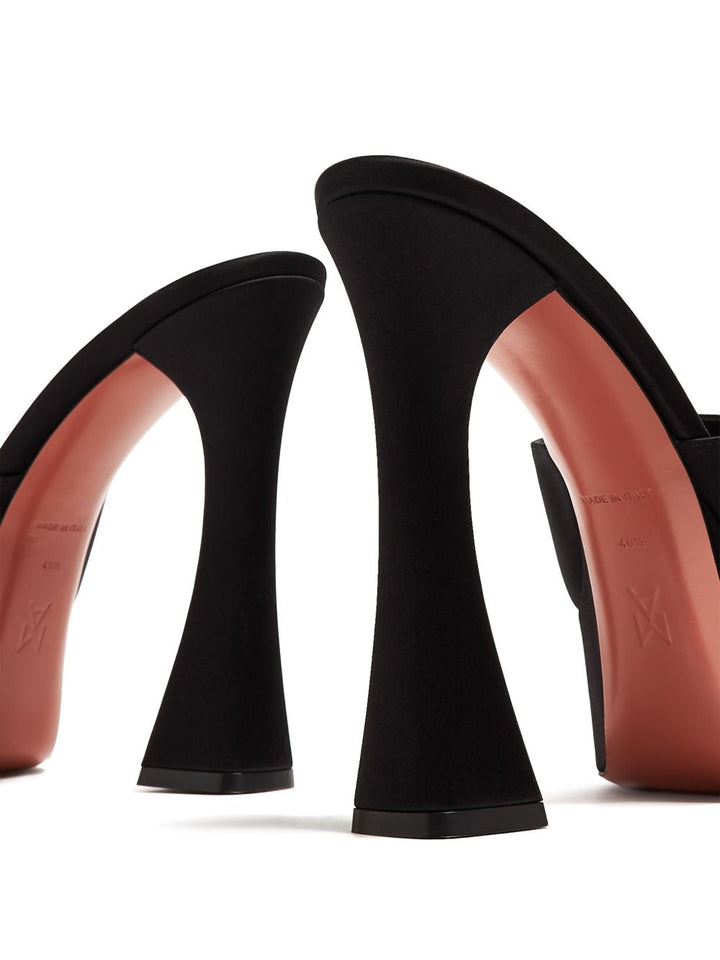Amina Muaddi Sandals - BLACK | 442091e7008ed4987ab4f39423711e2cc356c7d3