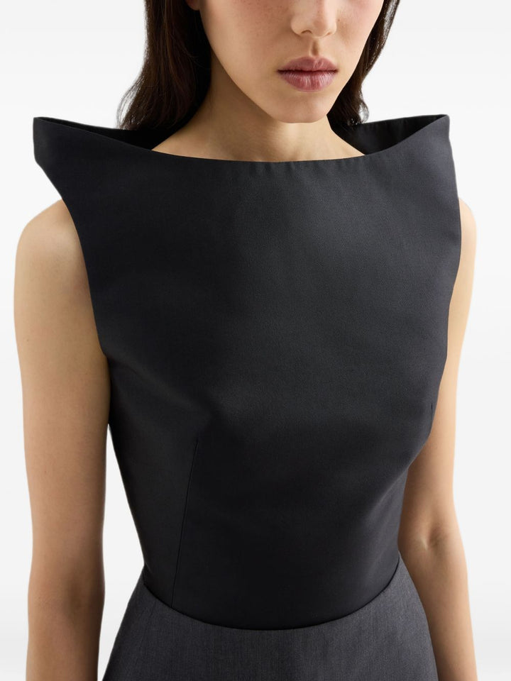Jil Sander Top - BLACK | 9e613e3a61b7e50ded896d29e91b159d0f6169b9