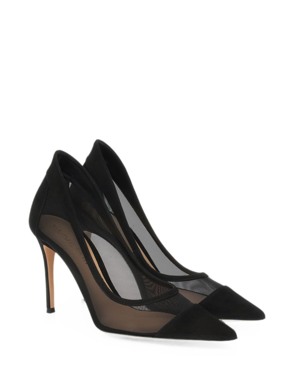 Gianvito Rossi With Heel - BLACK | eef1bc052dd220168c6ac94cb55a020caa472af5