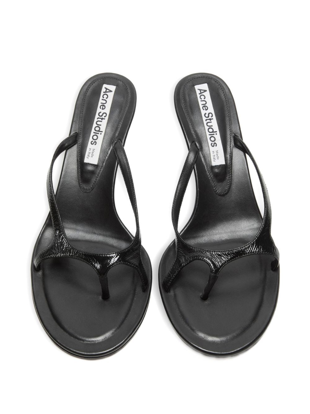 Acne Studios Sandals - BLACK | ecc210daeb79fb5c831198e2aa67f1843616ad96