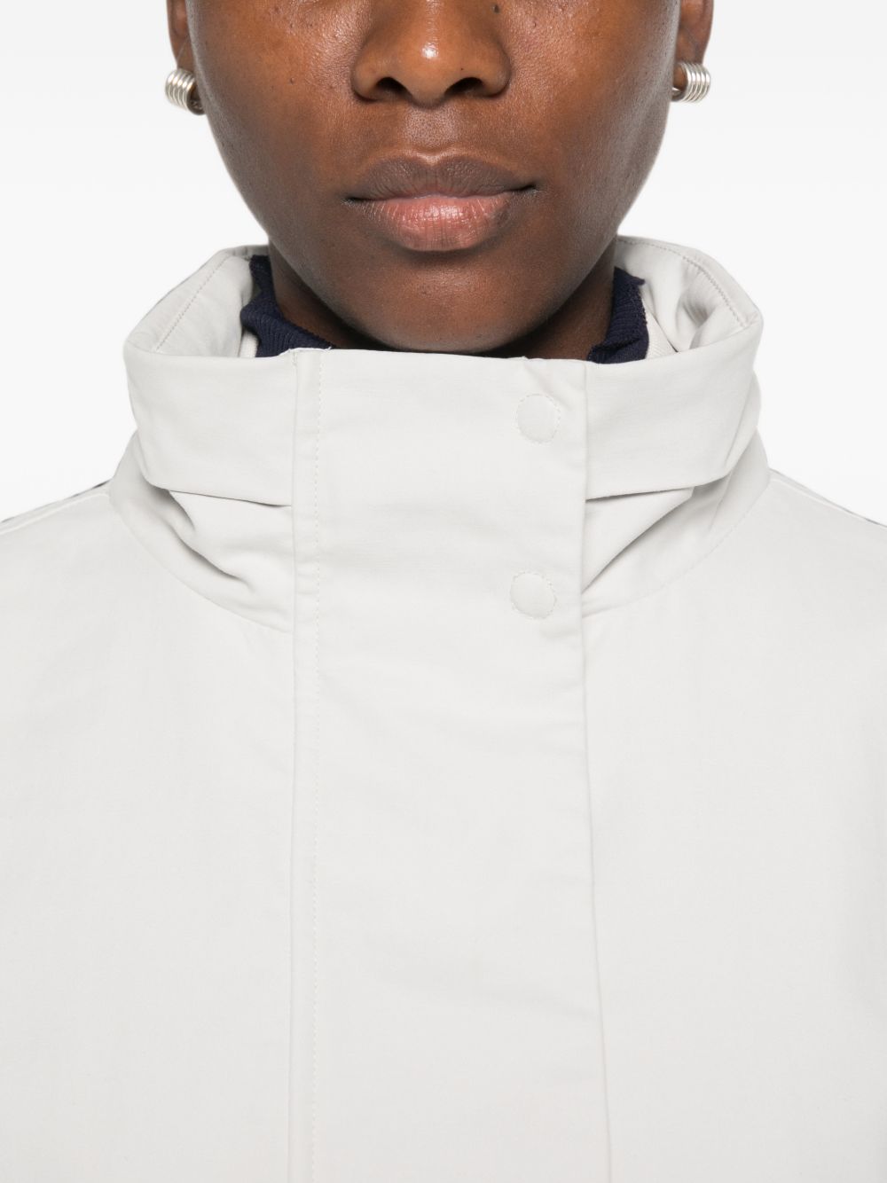 Emporio Armani Coats - WHITE | b84e8481eb0ef528a601585045aec9a24bafb779