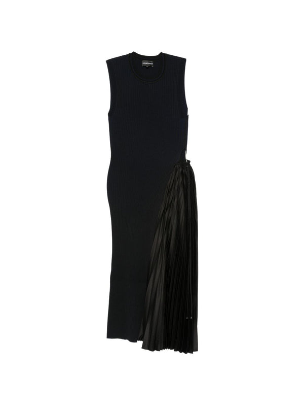 Pleated Midi Dress
