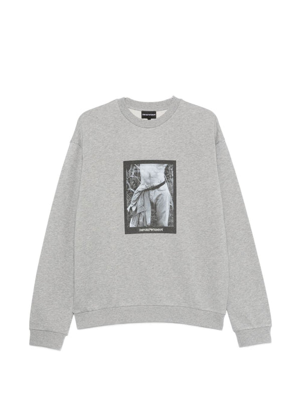 Printed Cotton Sweatshirt