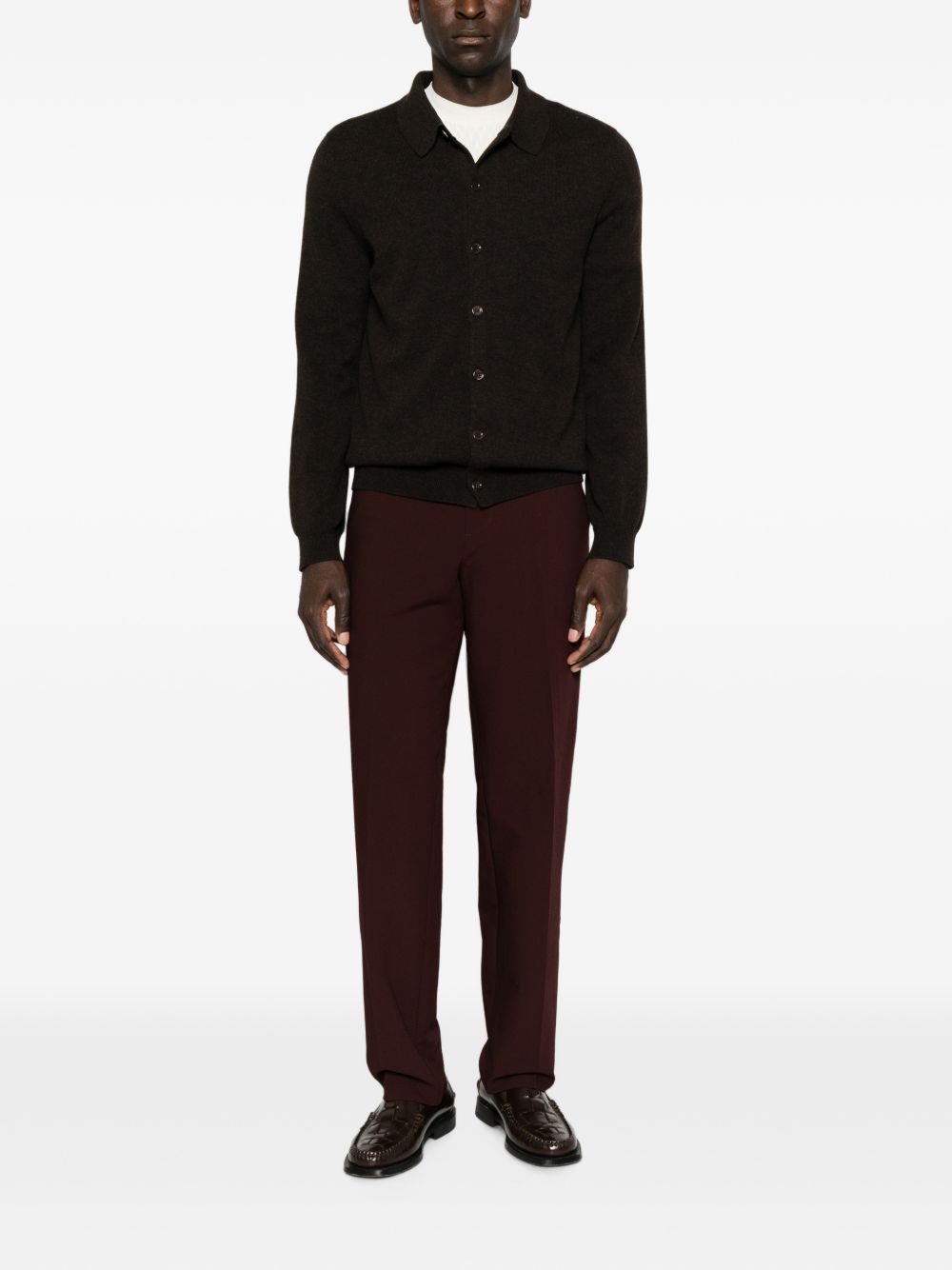 Emporio Armani Trousers - BROWN | 27636a581f81089972656e9457d53e1702a24ca6