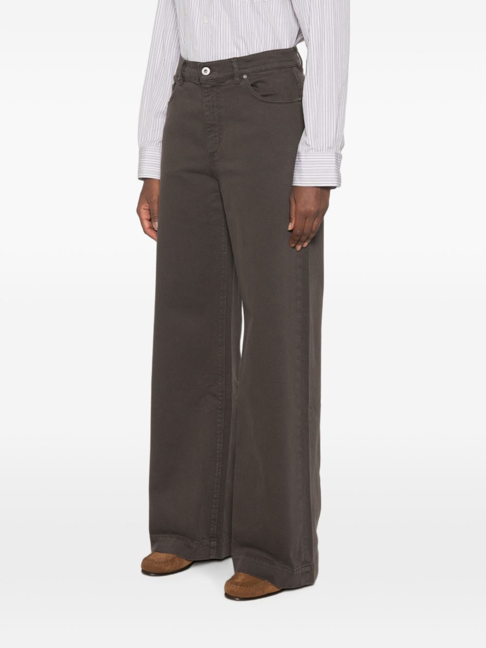 Parosh Jeans - BROWN | 890063abd1b384d2b8089c889303bf63dab7932e