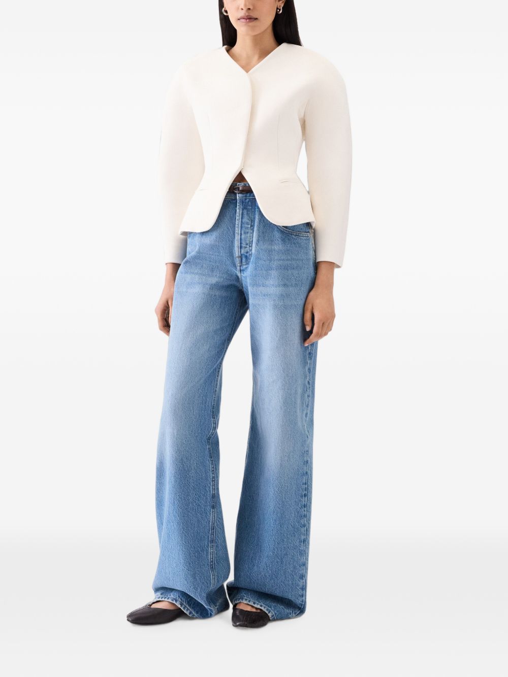 Jacquemus Jeans - BLUE | 7b21f397420f6de1967b984e13f99da3969d2191