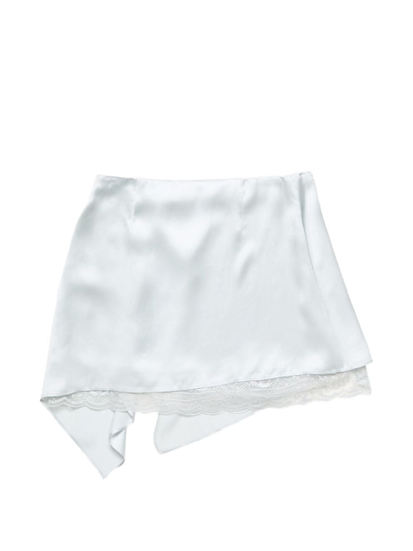 Satin Mini Skirt
