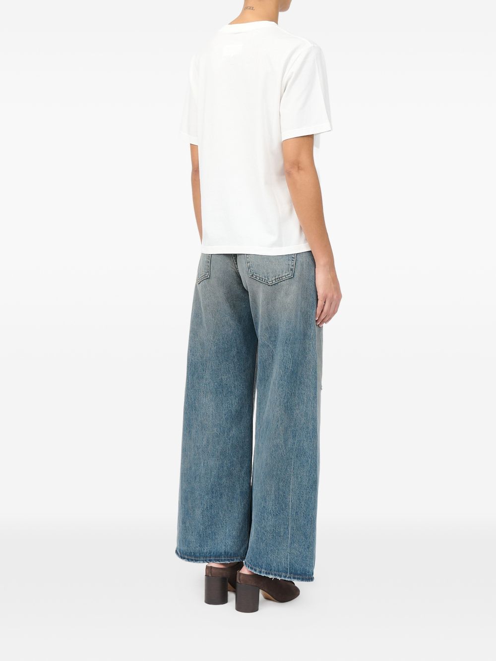 Mm6 Maison Margiela T-shirts and Polos - WHITE | b26f43289601dbfcc57e902ec496887e8166405f