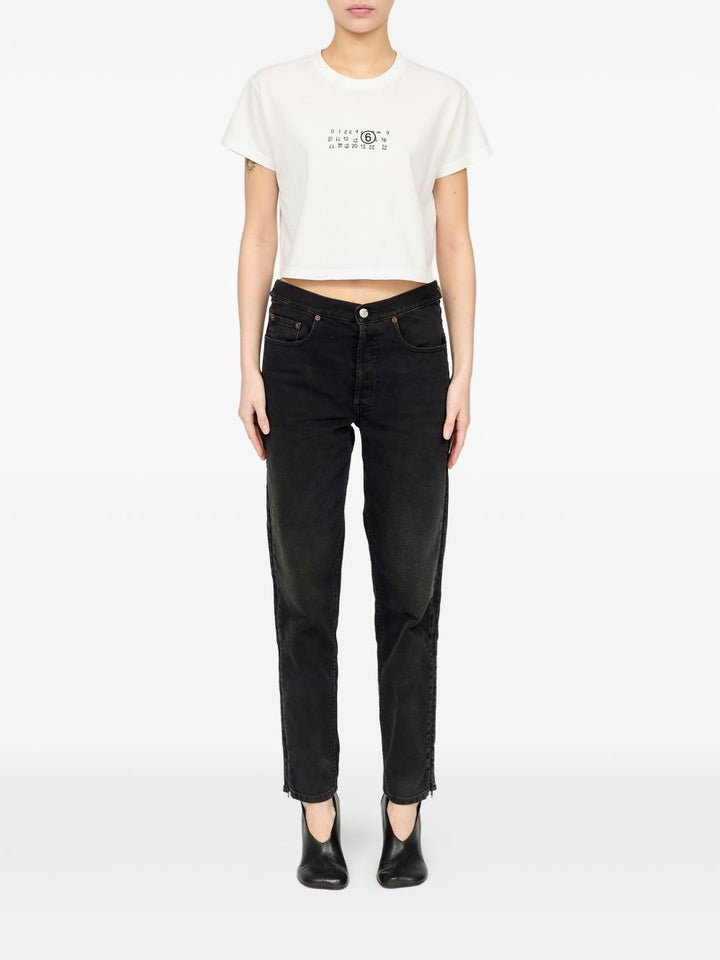 Mm6 Maison Margiela T-shirts and Polos - WHITE | a755becf8e72893efd16c9e71bd3c2b6f8a9ca66