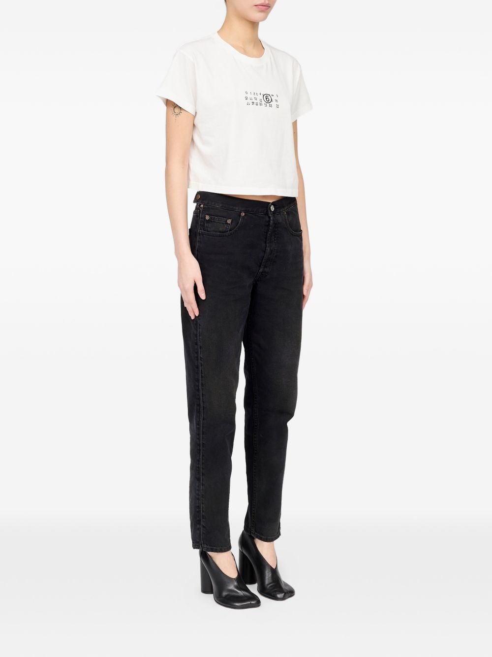 Mm6 Maison Margiela T-shirts and Polos - WHITE | 770d58b829ce835859342369f5a8cb2984e4645c