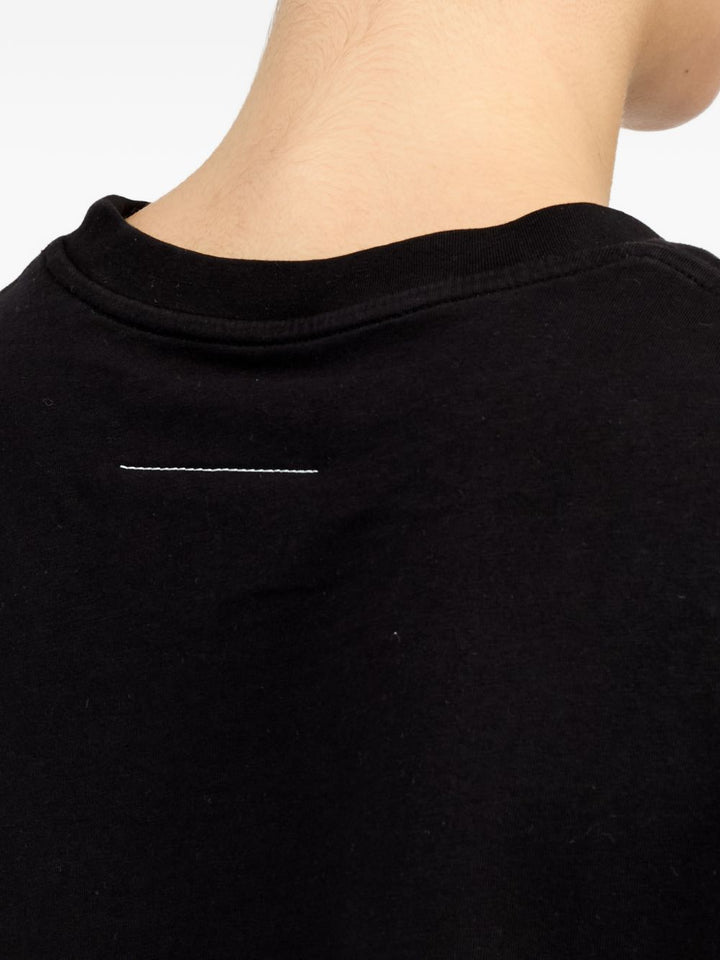 Mm6 Maison Margiela T-shirts and Polos - BLACK | 546ac7960b7705949acdb42ad69c46c4c79d3367