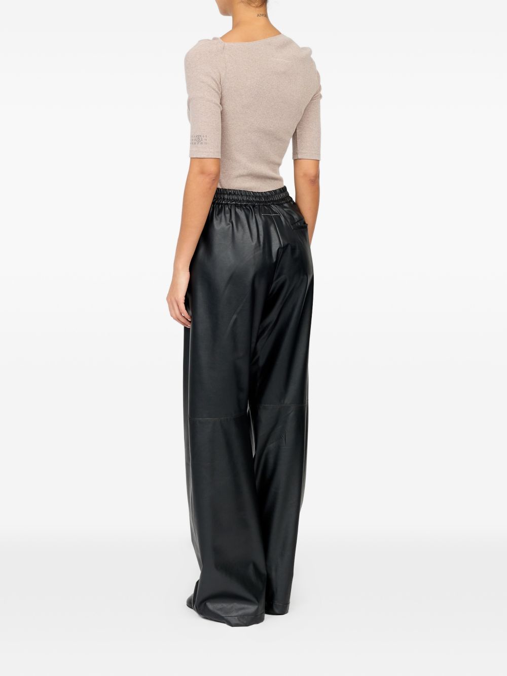 Mm6 Maison Margiela Trousers - BLACK | 1ef871fcbc8a5ca8db6cd67aea115870afd1d63c