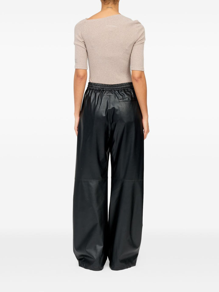 Mm6 Maison Margiela Trousers - BLACK | 660dac7c2b7c9443517356c82b2ed24dac2d2307