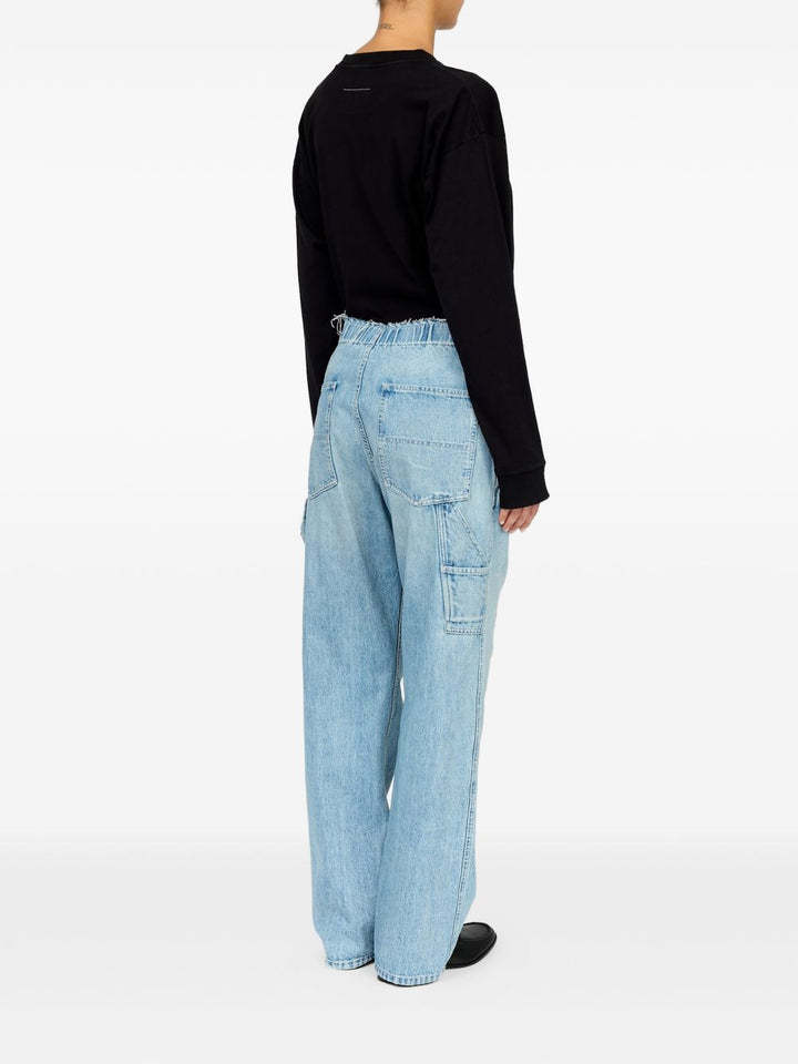 Mm6 Maison Margiela Jeans - BLUE | e44b6c95e65e3a9c107380ead43dcce646ad3019
