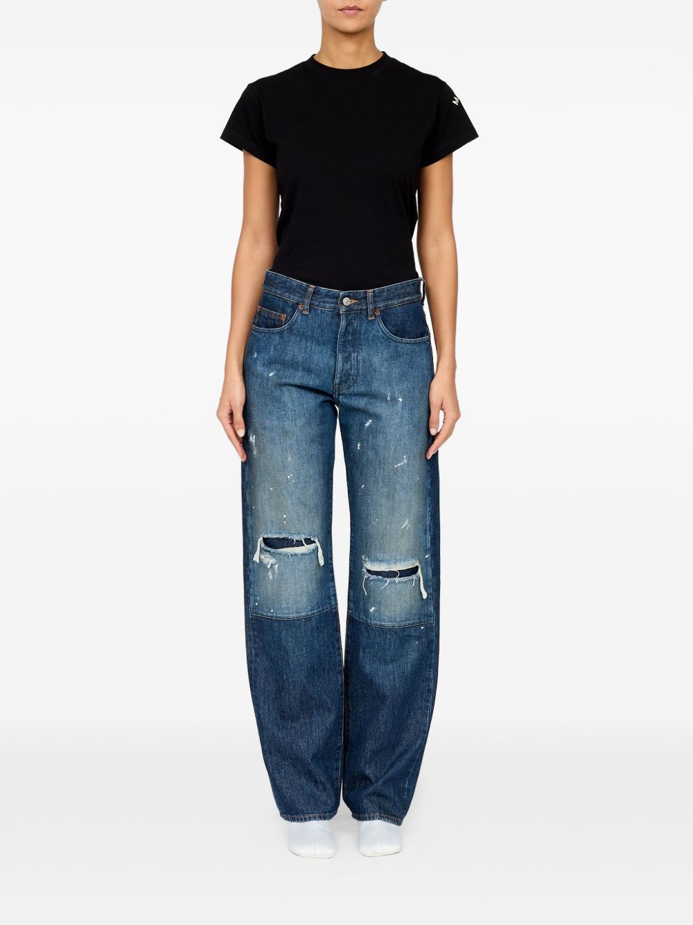 Mm6 Maison Margiela Jeans - BLUE | c4f9ebb9fed5a910a69f8c2fc7cd1a3527ef1fc9