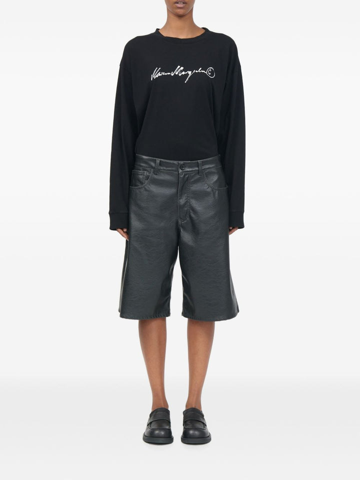 Mm6 Maison Margiela Shorts - BLACK | e6e0e035f8df8eeeb847ed9283de454207bb2abd