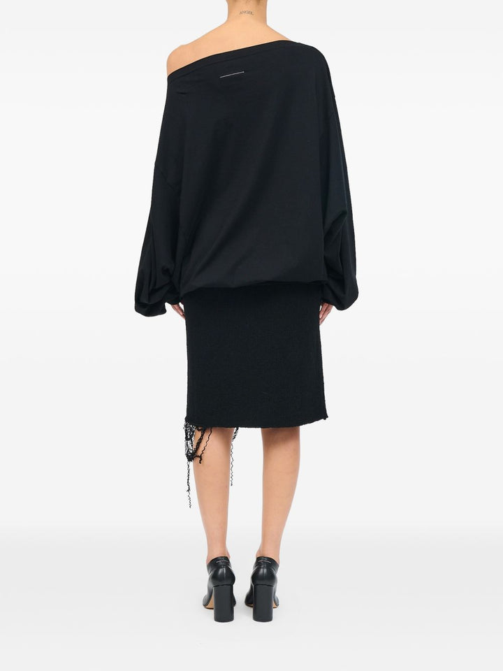 Mm6 Maison Margiela Sweaters - BLACK | 21b8d6113a1436b1215e1c560a2b9f15a330e14a