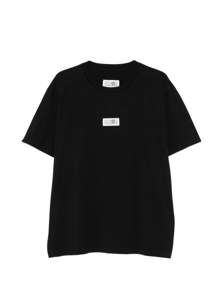 Mm6 Maison Margiela T-shirts and Polos - BLACK | a028415c3b483f40ff20ecc8b0c4d4931cef8487