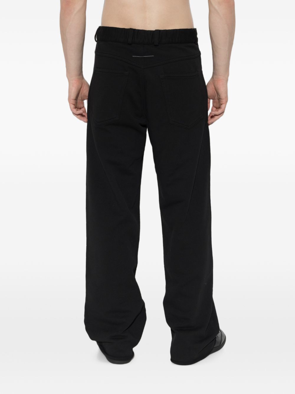 Mm6 Maison Margiela Trousers - BLACK | e728f0ca9181fb1d373f161ba185fde789dc0912