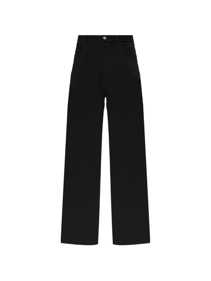 Mm6 Maison Margiela Trousers - BLACK | 8df030080ea08aa46cd3c0ee6cbfddcb63c74c2b
