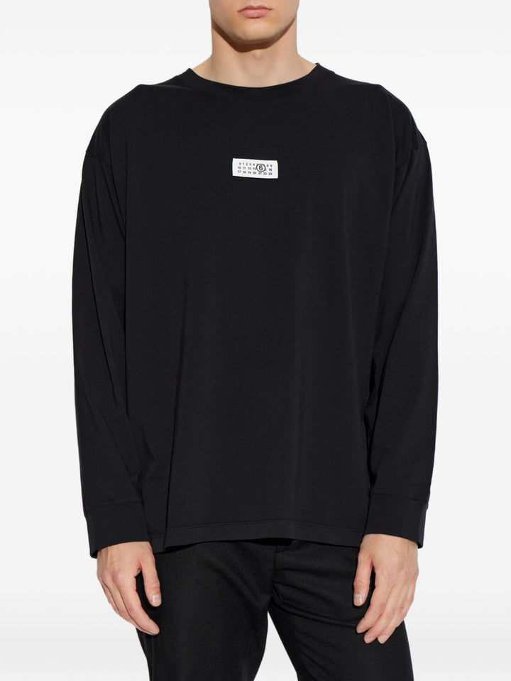 Mm6 Maison Margiela T-shirts and Polos - BLACK | abe92d5f8a35984090fdc875cac38713c87e4f65