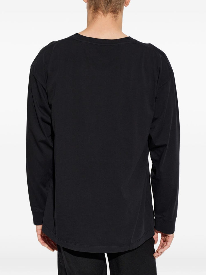 Mm6 Maison Margiela T-shirts and Polos - BLACK | db1729a67cbbfbb5eb25a2a27f423cd1bdafeeb6
