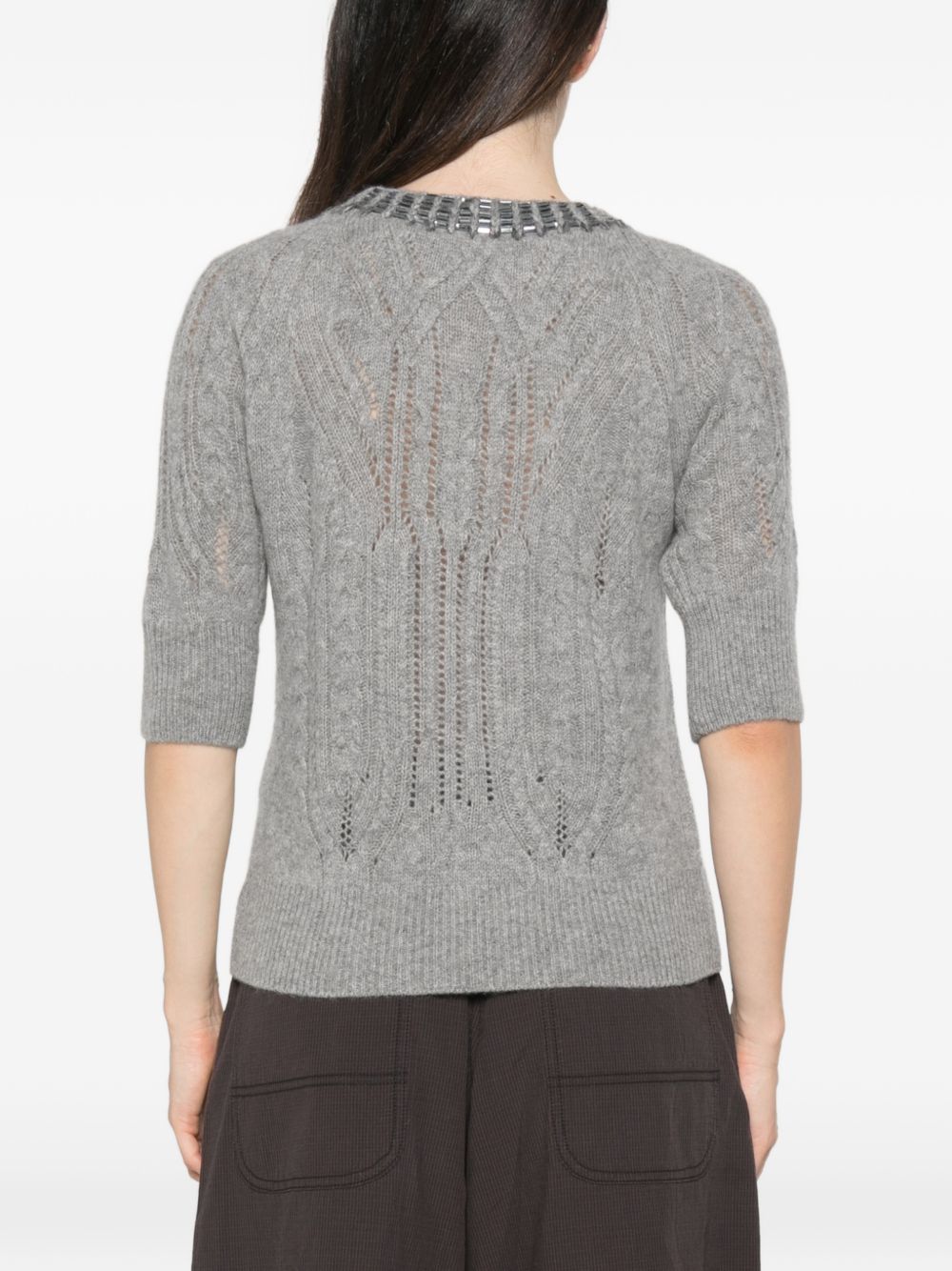 Ermanno Scervino Sweaters - GREY | 6d33c6480af82e783852e47f5aa40a87c444b202