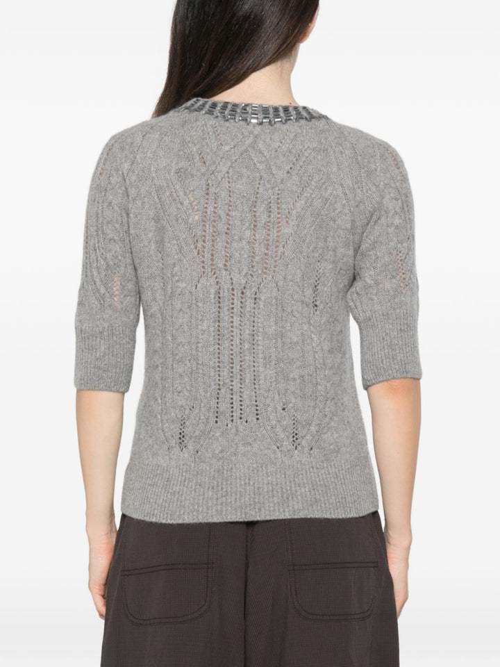 Ermanno Scervino Sweaters - GREY | 6d33c6480af82e783852e47f5aa40a87c444b202
