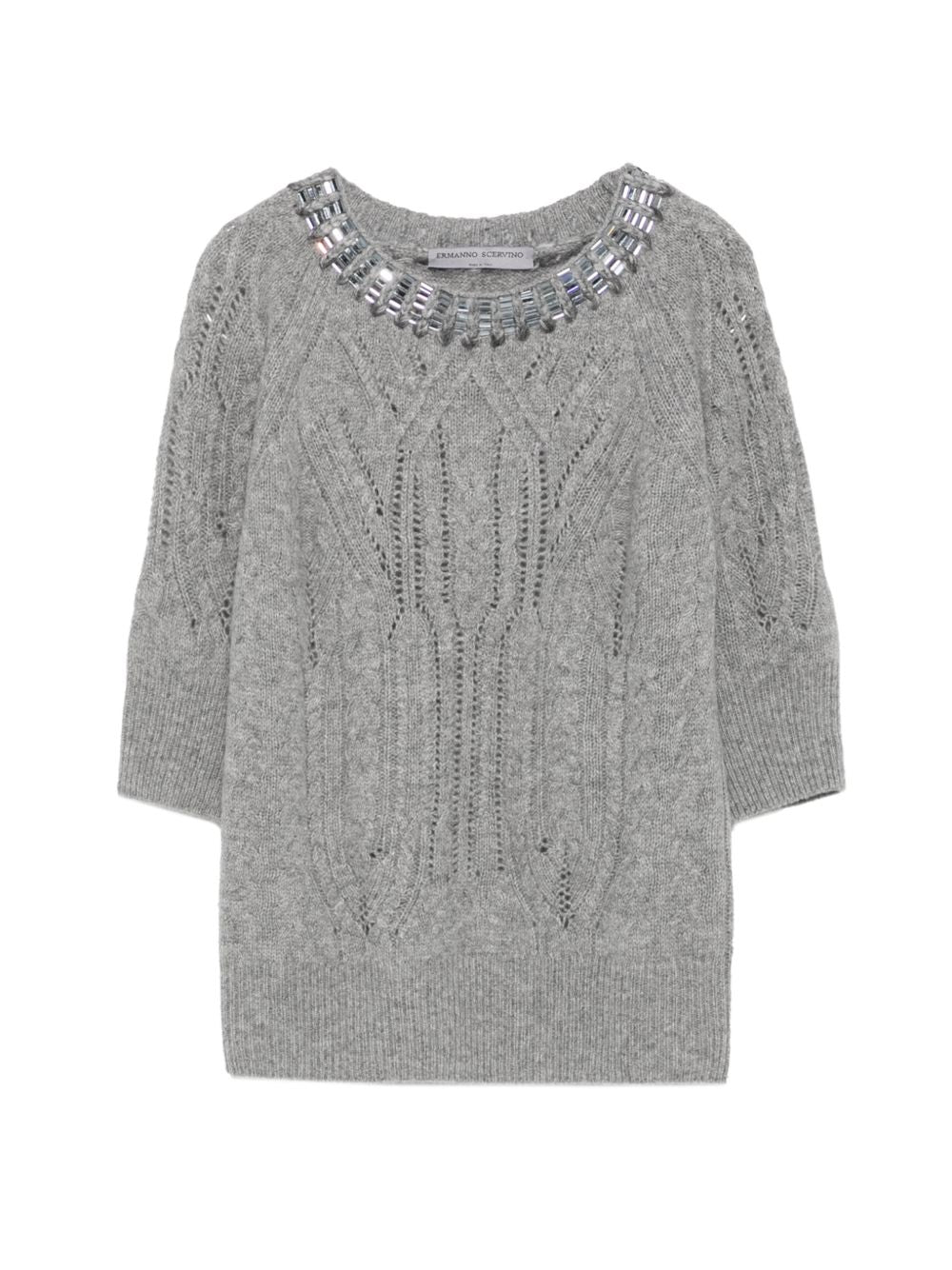 Ermanno Scervino Sweaters - GREY | fea427b665222038b419de91ad2dc4311b2817f9