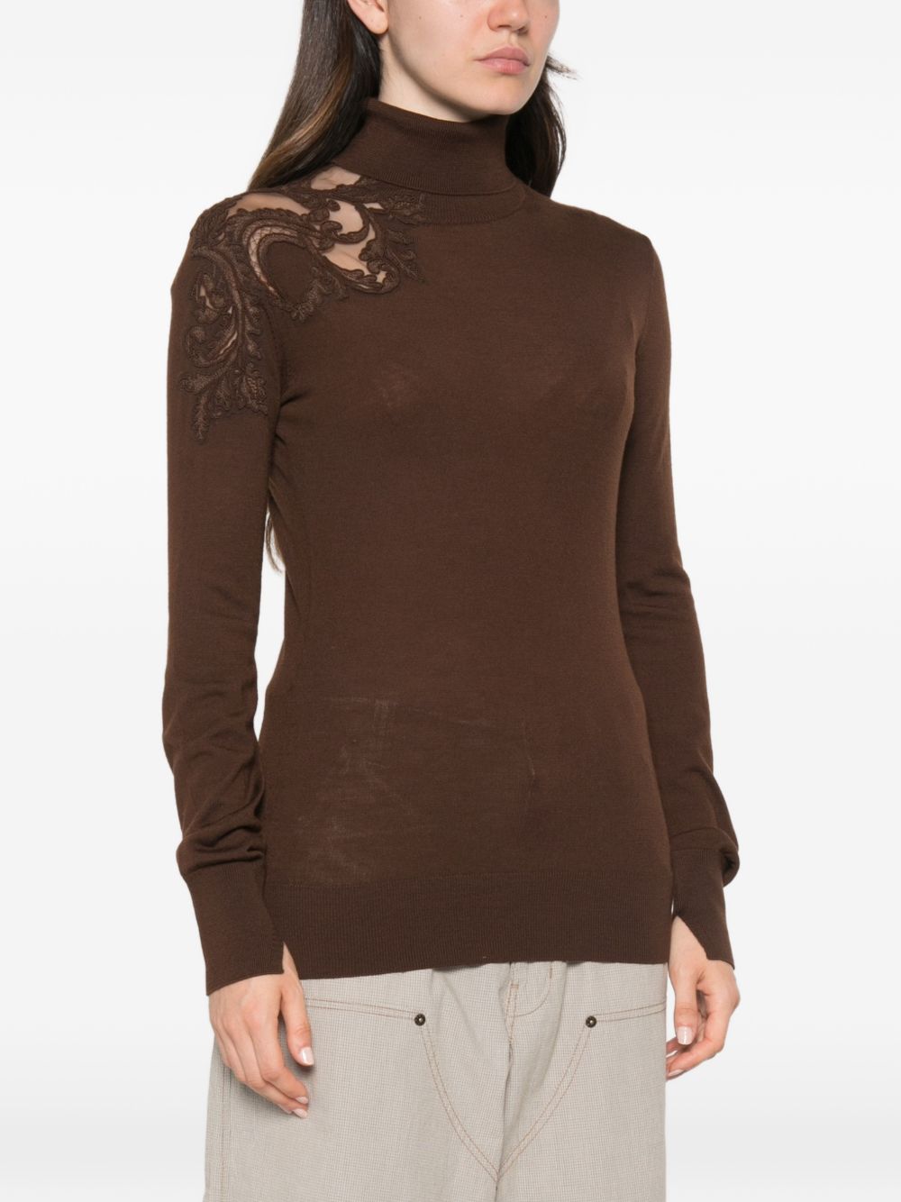 Ermanno Scervino Sweaters - BROWN | 6cfe54e22dd7940a7e9bcc8f9ee55ad05f4b0969