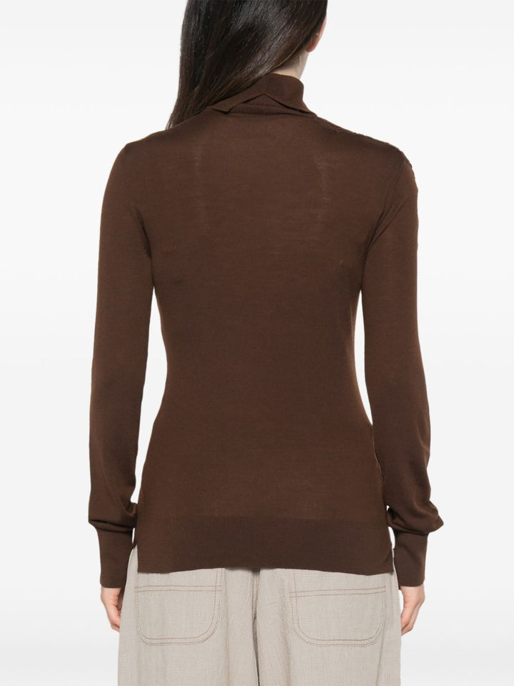Ermanno Scervino Sweaters - BROWN | 2565921f332e7d7736473b0bb634f2c88caeb572