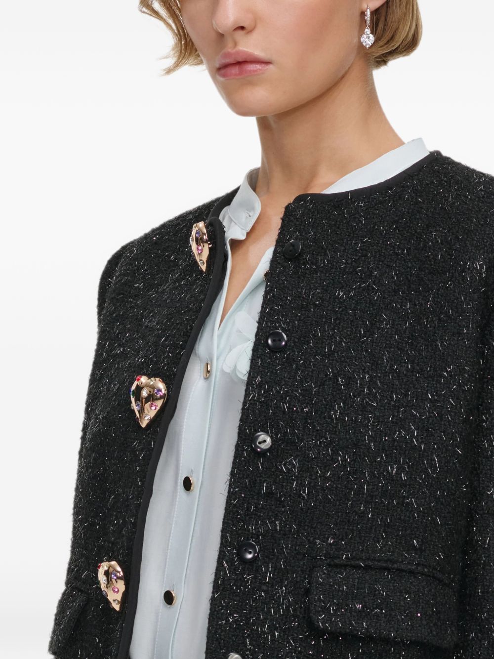 Self-Portrait Jackets - BLACK | 13d5cb349c92d07d602e1596db4ba4d4b4d73b26