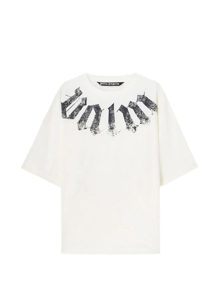 Palm Angels T-shirts and Polos - WHITE | 65884c97216e21da8b81568559fc751e56750d3e