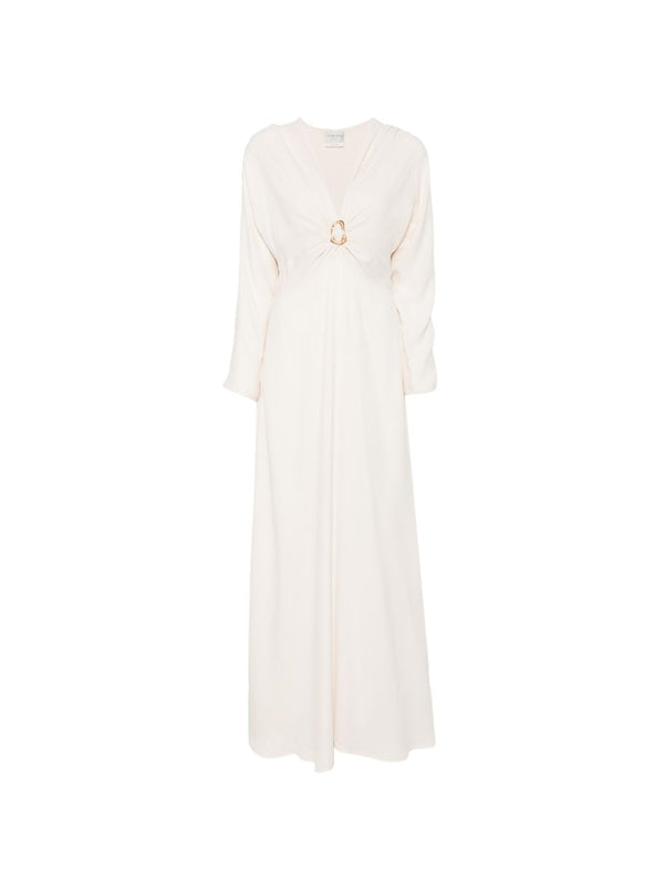 Silk Blend Long Dress