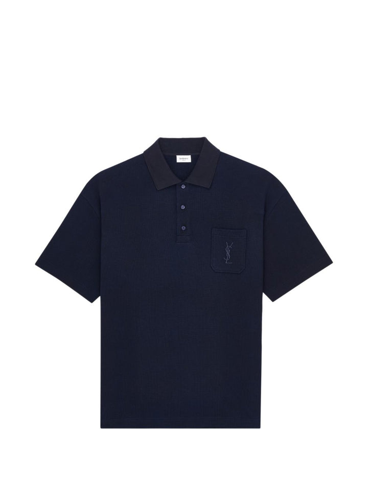 Saint Laurent T-shirts and Polos - BLUE | 762e117108c2eb4e5029517bbec271d8918c09cf