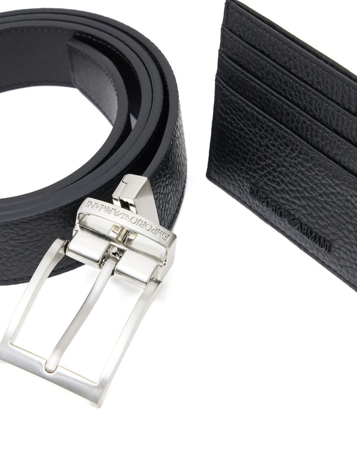 Emporio Armani Belts - BLACK | 6ff9aed3d991b0a8579c3f88865fba669f3de612