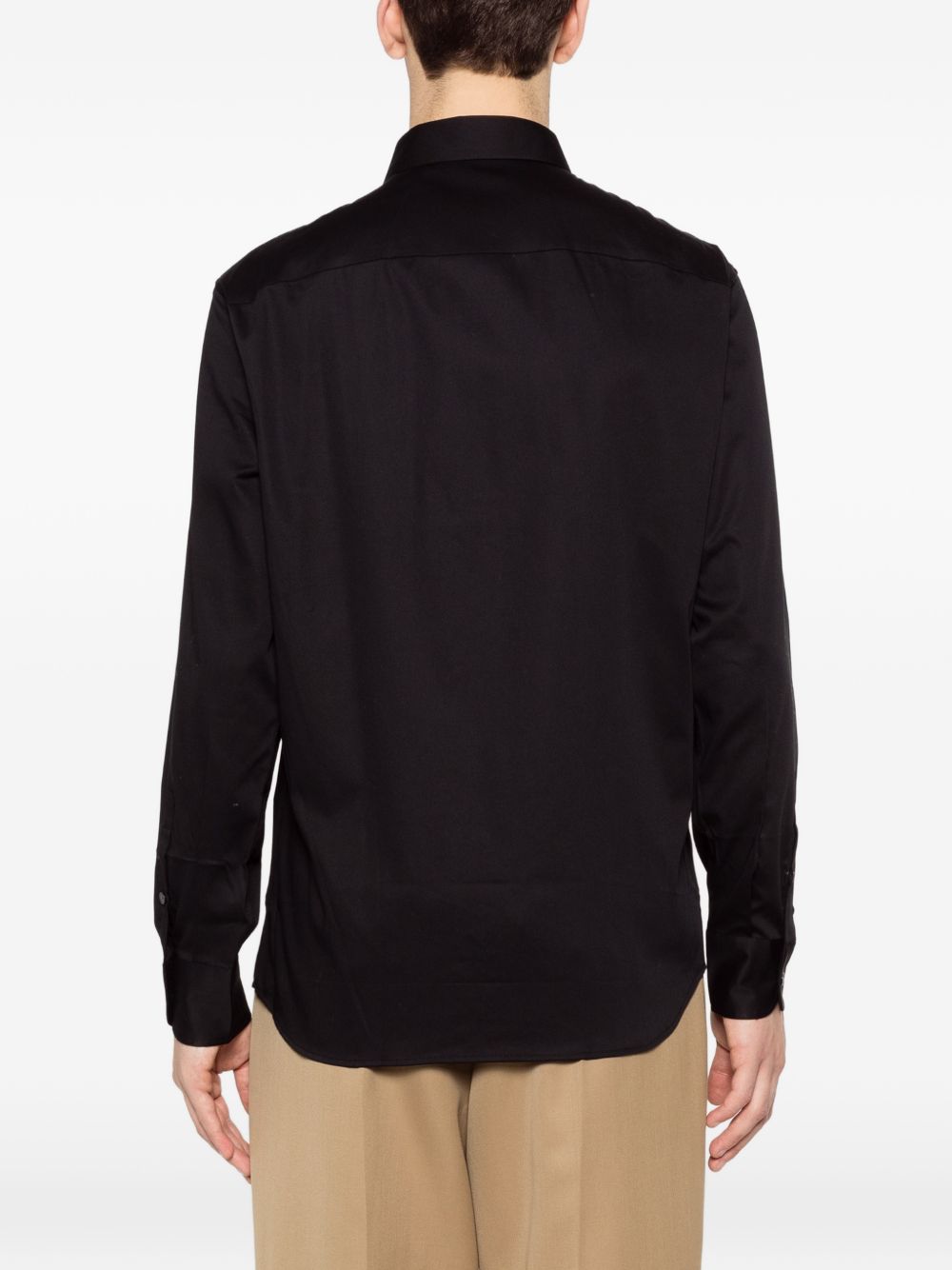 Emporio Armani Shirts - BLACK | 2b4a48f16be2e890ce1e61f6c3e7ec00436c3601