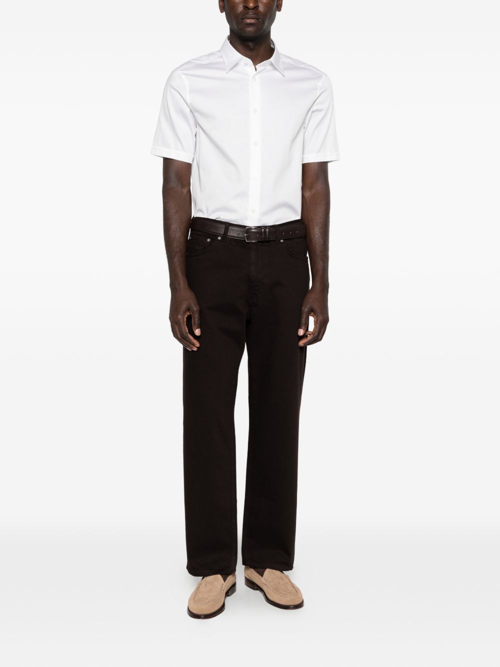 Emporio Armani Shirts - WHITE | f5262974bc3e4d1c55a3f2e6acac333ef4ff4e97
