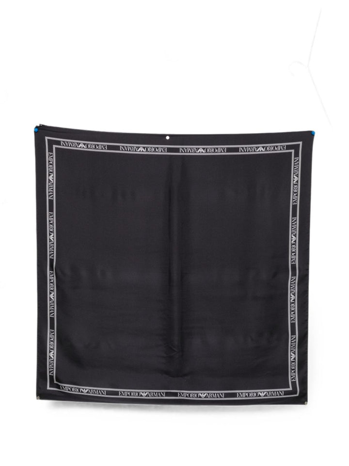 Emporio Armani Capsule Scarfs - BLACK | 313119c6e6c9aac5e3ed550b20fb37704487409d
