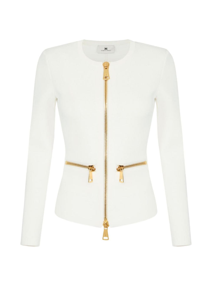 Elisabetta Franchi Sweaters - WHITE | 151ac6edb76b6a301472c35a5bde0109ef206246