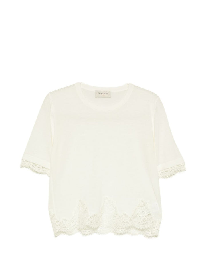 Ermanno Firenze T-shirts and Polos - WHITE | f371e9541f802785c2426dd77b3158497bec2acc