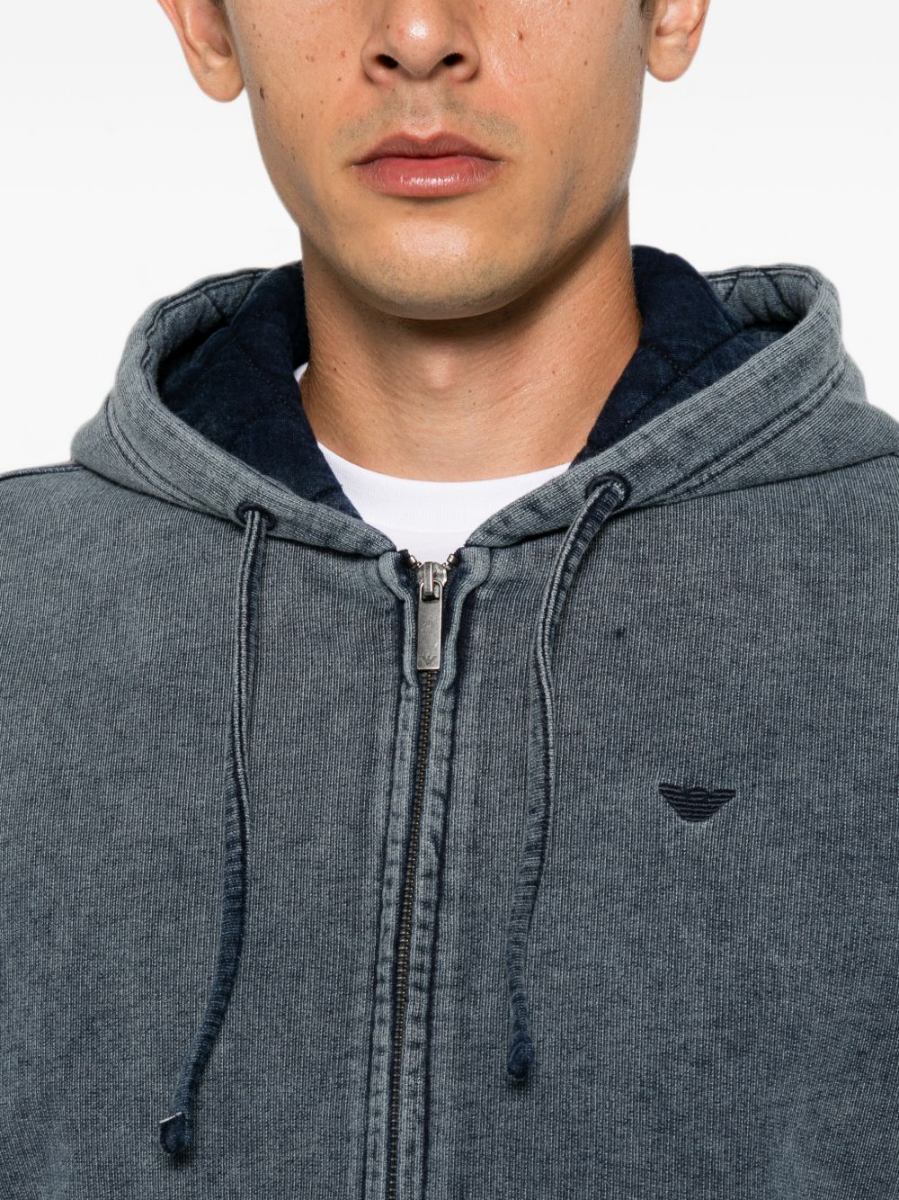 Emporio Armani Sweaters - BLUE | f8d567a0e1db0fb50e7b9aaf909d44cdbc73a100