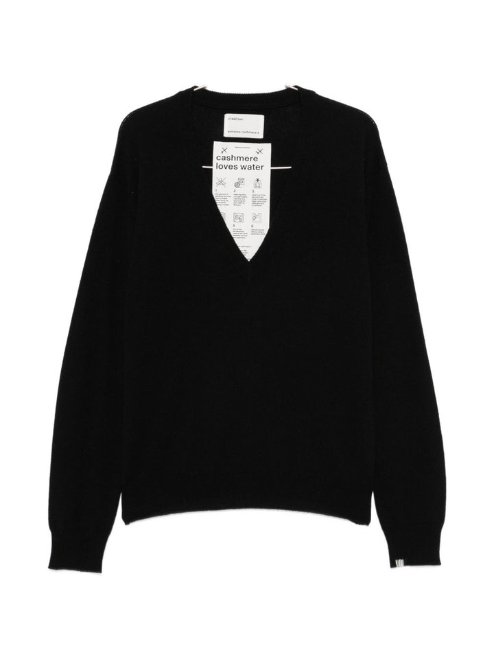 Extreme Cashmere Sweaters - BLACK | 9ecd3e0676b3e5ce49162fe59830b5d3a9b8b287