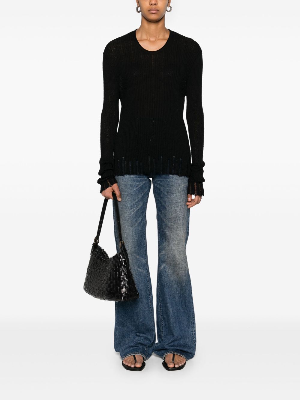 Uma Wang Sweaters - BLACK | 9ab62564e3c7e2e97e040c652648f3fa38faf20e