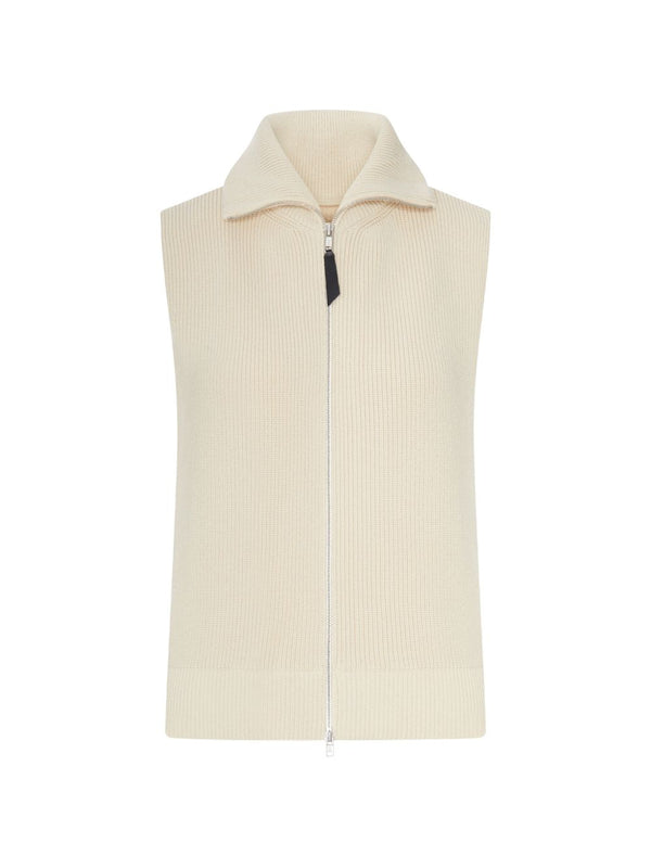 Wool Zipped Vest