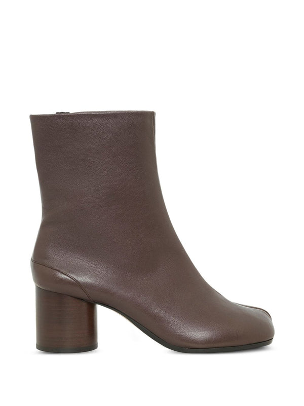 Tabi Leather Ankle Boots