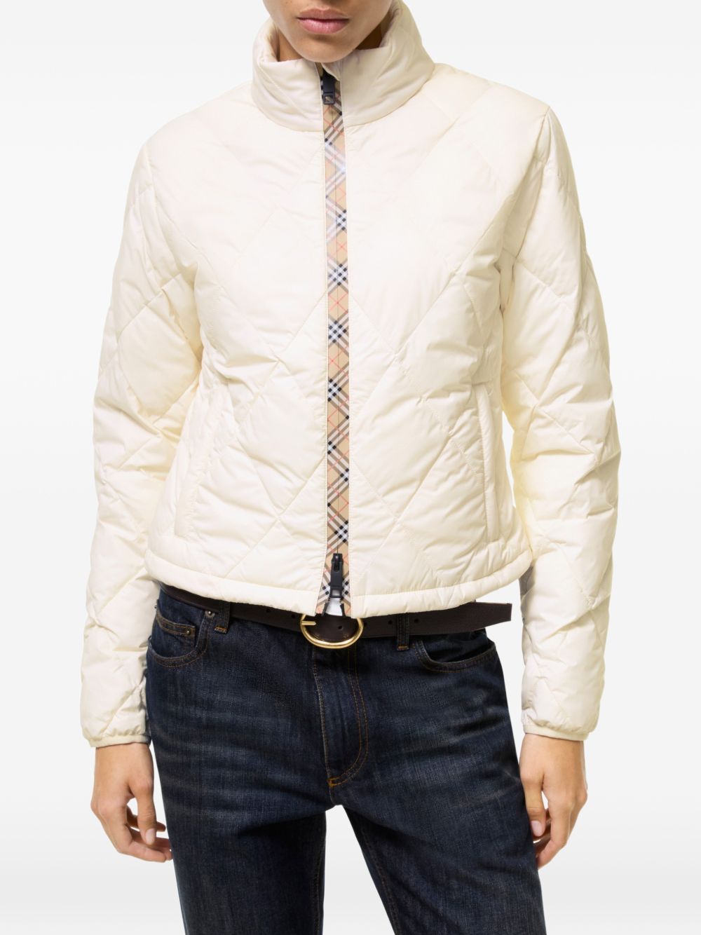 Burberry Coats - WHITE | ba45b2a65786c573b8fc041ea9b091d7f653da93