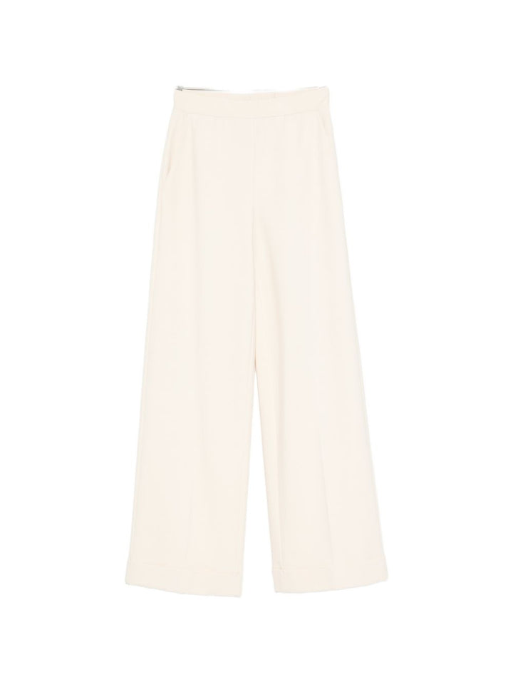 Semicouture Trousers - WHITE | 4c0ea04f7d4232fc780b9f3f6a70926ec861f0d3